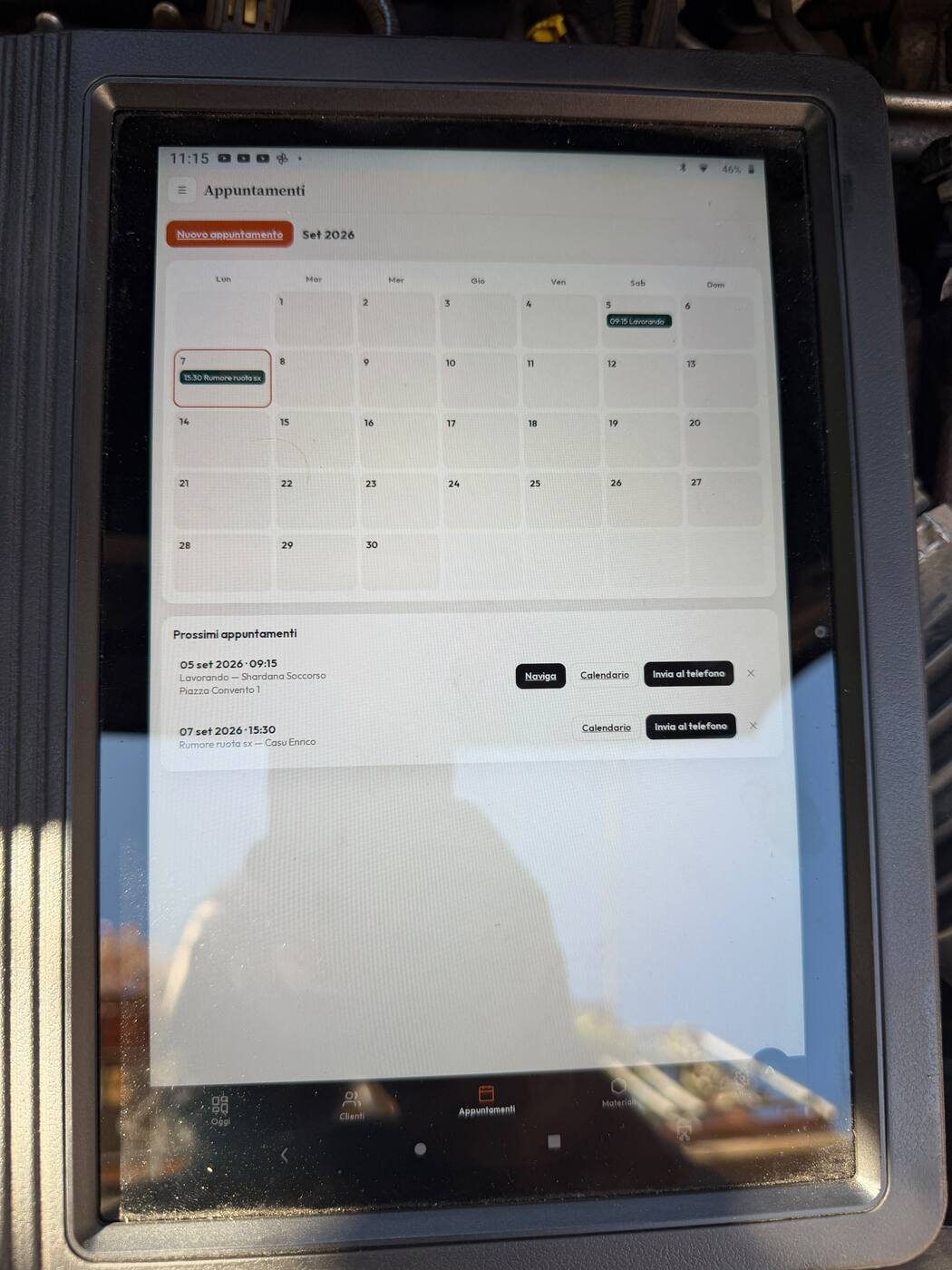 AtelierX: Come organizzare sopralluoghi e interventi durante la settimana